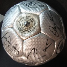 Autogrammball deutscher fussba gebraucht kaufen  Baesweiler