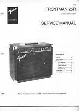 Manual de serviço amplificador Fender Frontman 25R, usado comprar usado  Enviando para Brazil