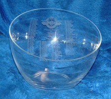 Tigela de cristal rara Indianápolis 500 Centennial 2011 D Wheldon/P Menard/C Stoner comprar usado  Enviando para Brazil