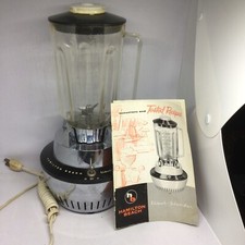Usado, Liquidificador vintage retrô Hamilton Beach Liqui modelo #7 com instruções originais comprar usado  Enviando para Brazil