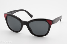 Óculos de sol Valentino VA4005 5012/87 feminino olho de gato armação preto 52mm comprar usado  Enviando para Brazil