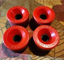 Rodas de skate Kryptonics "Star-Trac" 75mm 76a vermelhas, usadas menos de uma hora.  comprar usado  Enviando para Brazil