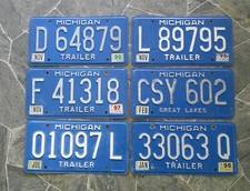 Lot michigan license for sale  Orlando
