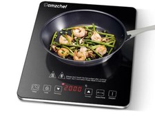 Induktionskochfeld amzchef ein gebraucht kaufen  Eckelsheim, Gau-Bickelheim, Wonsheim