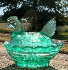 Vintage green depression for sale  Elkhart