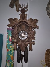 Reloj de cuco Schatz Hunter 8 días reacondicionado y funcionando. segunda mano  Embacar hacia Mexico