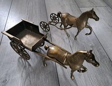 Vintage brass horse for sale  NOTTINGHAM