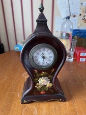 Quartz wooden clock for sale  ERITH