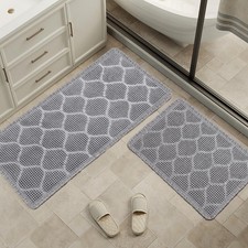 Usado, Conjuntos de tapetes de banheiro antiderrapantes atualizados 2 peças, conjunto de tapetes de banho waffle laváveis comprar usado Usado, Conjuntos de tapetes de banheiro antiderrapantes atualizados 2 peças, conjunto de tapetes de banho waffle laváveis comprar usado  Enviando para Brazil