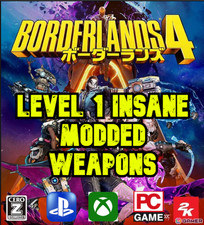 Borderlands 4 - NÍVEL 1 insanas ARMAS MODIFICADAS, usado comprar usado Borderlands 4 - NÍVEL 1 insanas ARMAS MODIFICADAS, usado comprar usado  Enviando para Brazil