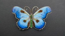 Vintage schmetterling brosche gebraucht kaufen  München