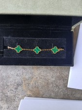 PULSEIRA ALHAMBRA VC&A, MALAQUITA comprar usado  Enviando para Brazil