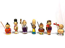 Kokeshi set lucky for sale  San Lorenzo