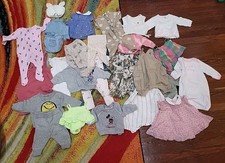 Lote de roupas de bebê menina 0-3 meses várias marcas Janie e Jack pré-propriedade 18 peças comprar usado  Enviando para Brazil