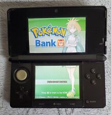 Usado, Console Nintendo 3DS preto cosmo com Pokemon Bank/transportador PokeMover comprar usado  Enviando para Brazil