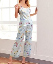 Satin pyjama set gebraucht kaufen  Hamburg