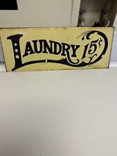 sign vintage laundry room for sale  Bowie