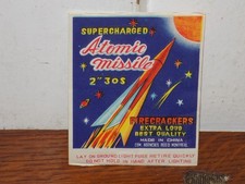 Vintage atomic missile for sale  Owego