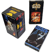 Lote vintage Star Wars Trilogy VHS caixa conjunto 1992 Fox Video & Phantom Menace, New Hope comprar usado  Enviando para Brazil