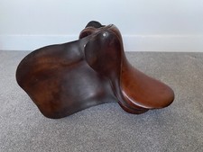 Vintage brown leather for sale  FOLKESTONE