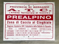 Vecchio cartello latta usato  Milano