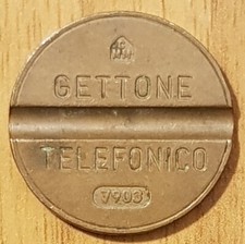 Italia gettone telefonico usato  Battipaglia