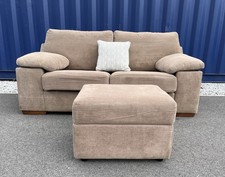 Sofa seater taupe for sale  LEIGH