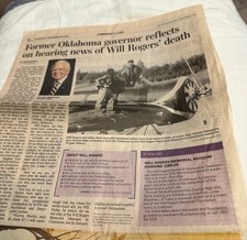 1935 august newspaper for sale  Alva