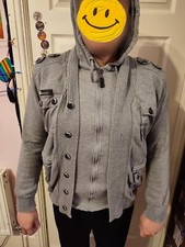 Mens knitted hooded for sale  GRIMSBY