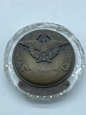 Fermacarte militare bronzo usato  Mantova