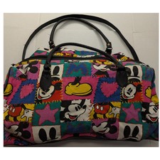 Antiga Bolsa Disney Mickey Mouse Weekender Duffle Verde Y2K Gorp, usado comprar usado  Enviando para Brazil