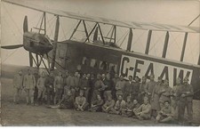 Aviation - Carte-Photo - Avion G-EAAW Handley Page O/400 comprar usado  Enviando para Brazil