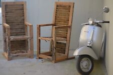 Poltrone legno massello usato  Vimodrone