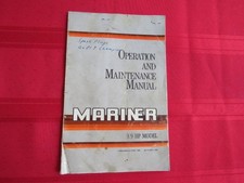 Usado, Motor de popa MARINER Marine 9.9 com manual de operação do proprietário de ignição C.D comprar usado  Enviando para Brazil