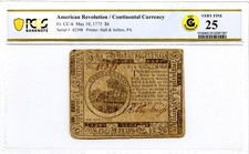 Continental currency may for sale  Sarasota