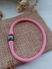 Bracelet silicone perle d'occasion  Millas