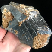 1690G Raro Natural Azul Fluorita Cuarzo Racimo Cristal Mineral Espécimen Curación segunda mano  Embacar hacia Mexico