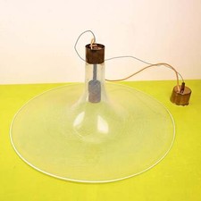 Lampadario campana vetro usato  Ferrara