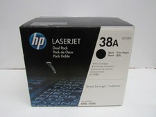 CARTUCHOS DE TONER GENUÍNOS HP Q1338D (38A) PACOTE DUPLO comprar usado  Enviando para Brazil