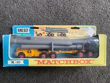 Matchbox King Size K-10-B3: caminhão tubulação Scammell na caixa original, usado comprar usado  Enviando para Brazil