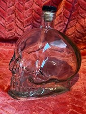 Glass skull decanter for sale  HUNTINGDON