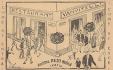 Caserta cartolina restaurant usato  Roma