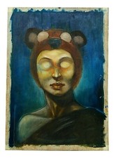 Olio tela pittura usato  Taranto