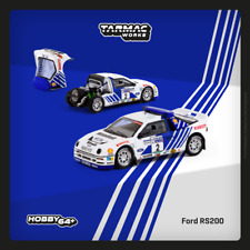 Usado, Carro modelo Tarmac Works Ford RS200 Lombard RAC Rally 1986 em escala 1/64 comprar usado  Enviando para Brazil