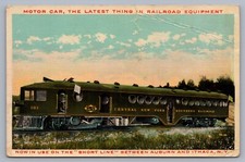 Motor car railroad for sale  Schenectady