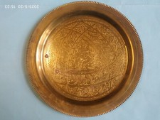 Piatto vintage ottone usato  Trivignano Udinese