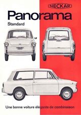 Catalogue Brochure Neckar (NSU Fiat) Panorama (Fiat 500) 1964 France comprar usado  Enviando para Brazil