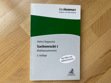 Sachenrecht jura kompakt gebraucht kaufen  Mainz
