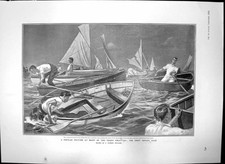 Antique old print for sale  UK