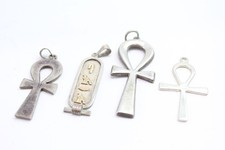 silver egyptian pendants for sale  LEEDS